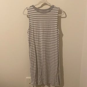 Tank top striped dress, Size XL (16-18)